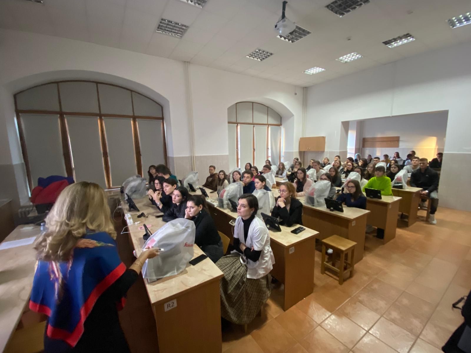 ROMANIA: 3 Pilot course sessions were held between 17-18.10.2024 by the Grigore T. Popa University of Medicine and Pharmacy Iași with 136 students in navigating through the collection of histology and histopathology virtual slides.