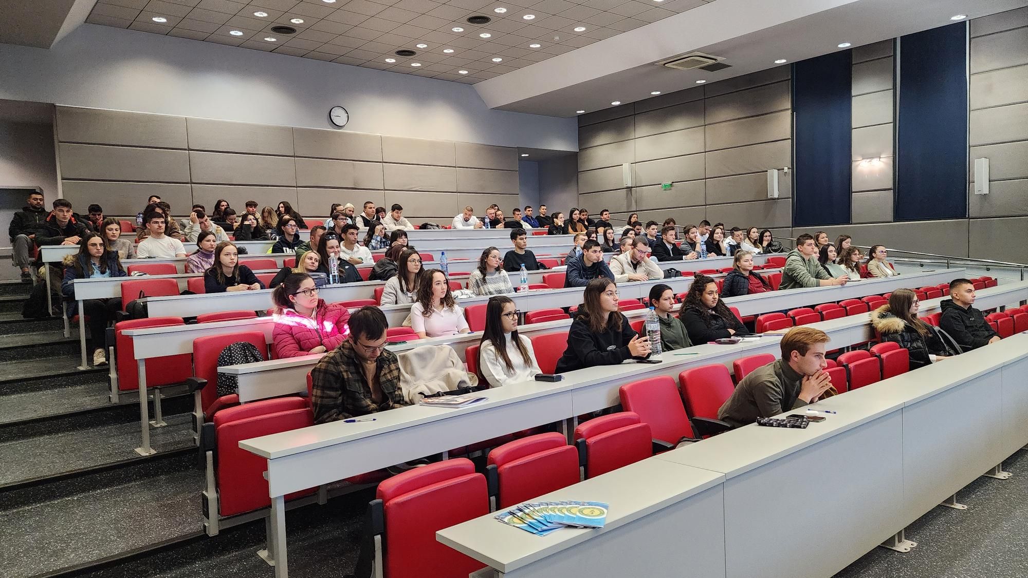 BULGARIA - Piloting sessions were held on 8-9.11.2024 in the Auditorium complex in Medical University-Plovdiv, with 120 students in medicine 2nd year of the Medical University - Plovdiv.