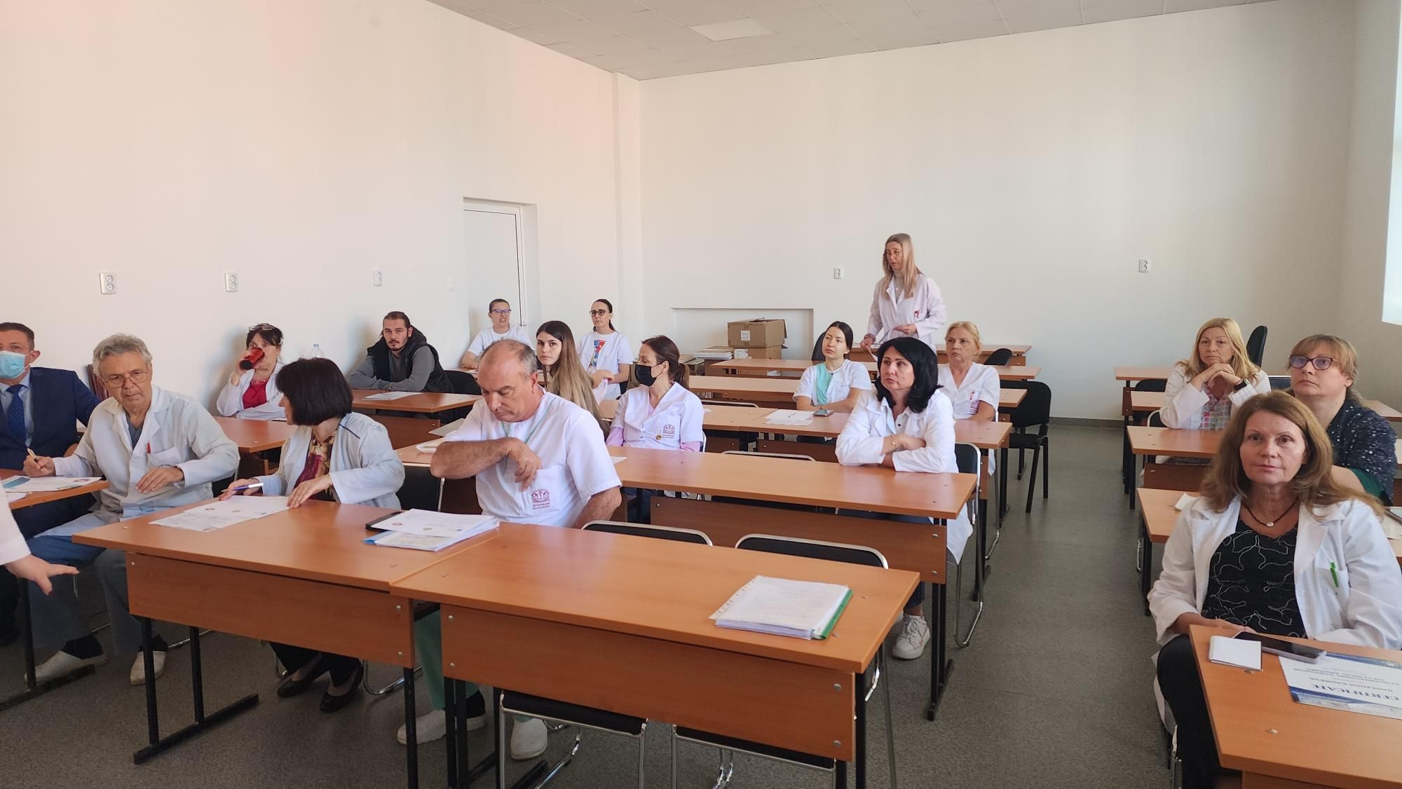 The Virtual Microscopy project is increasingly active and present among teaching staff - New training sessions took place in Plovdiv, Bulgaria Anatomy, Histology and Embryology - MU Plovdiv, 14 October 2024.