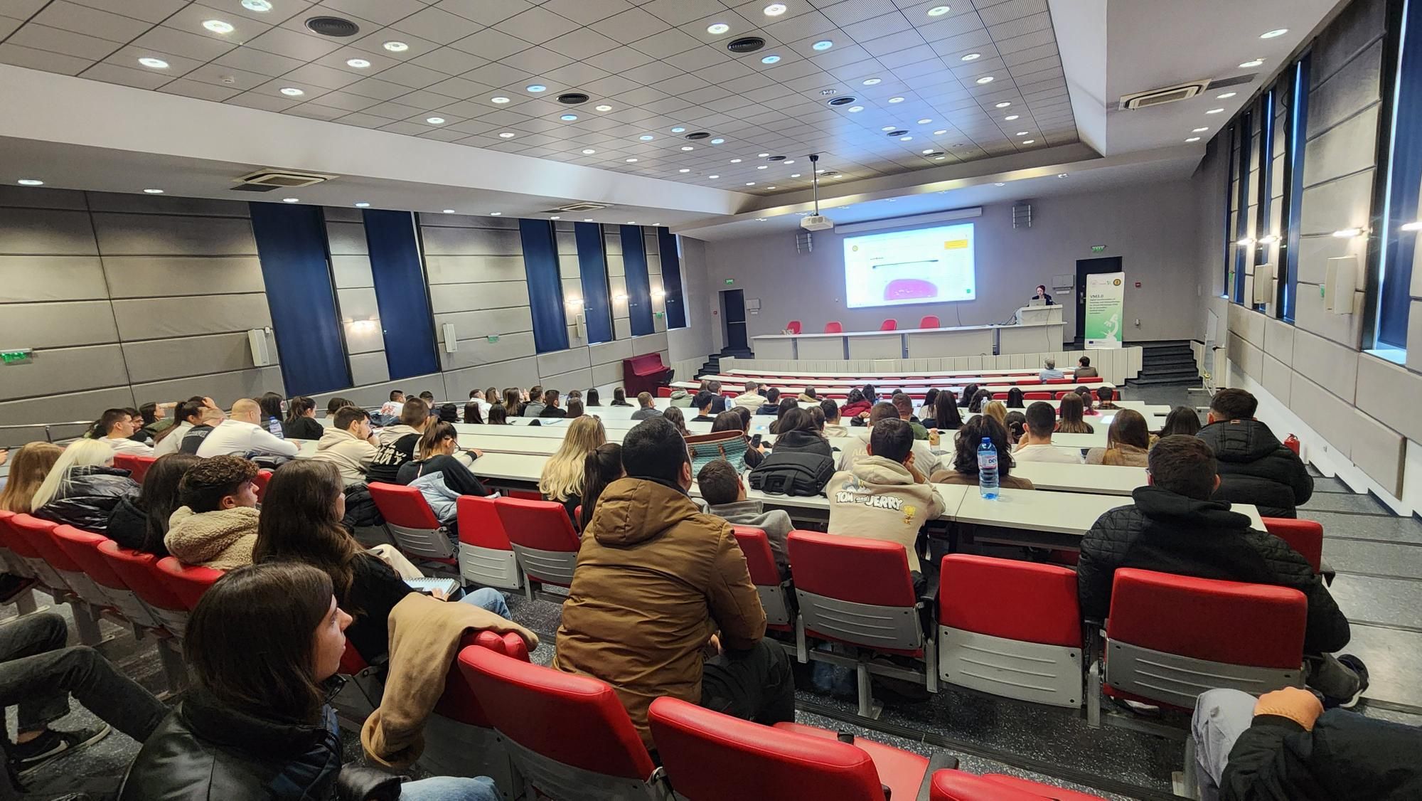 BULGARIA - Piloting sessions were held on 8-9.11.2024 in the Auditorium complex in Medical University-Plovdiv, with 120 students in medicine 2nd year of the Medical University - Plovdiv.