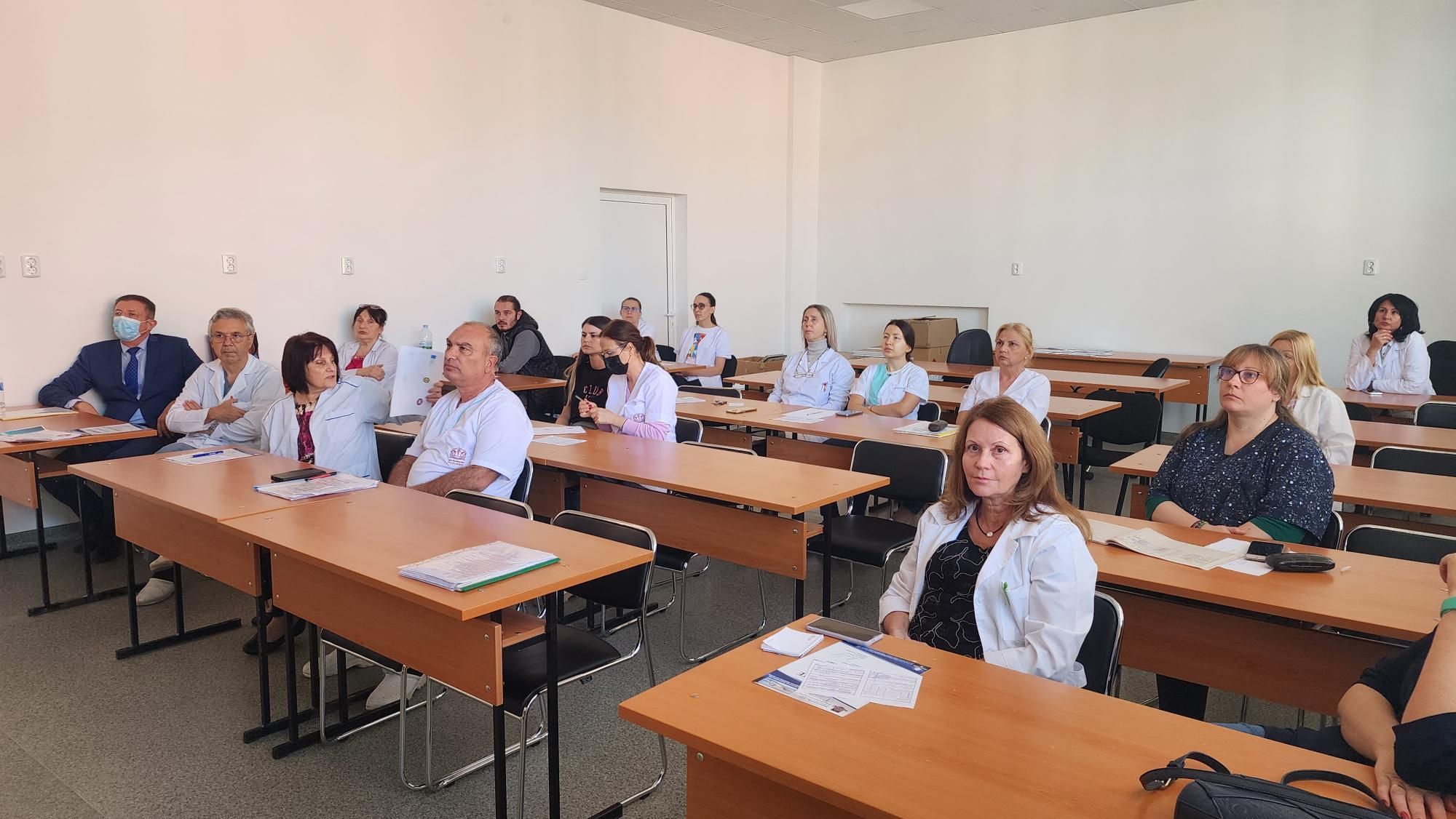 The Virtual Microscopy project is increasingly active and present among teaching staff - New training sessions took place in Plovdiv, Bulgaria Anatomy, Histology and Embryology - MU Plovdiv, 14 October 2024.